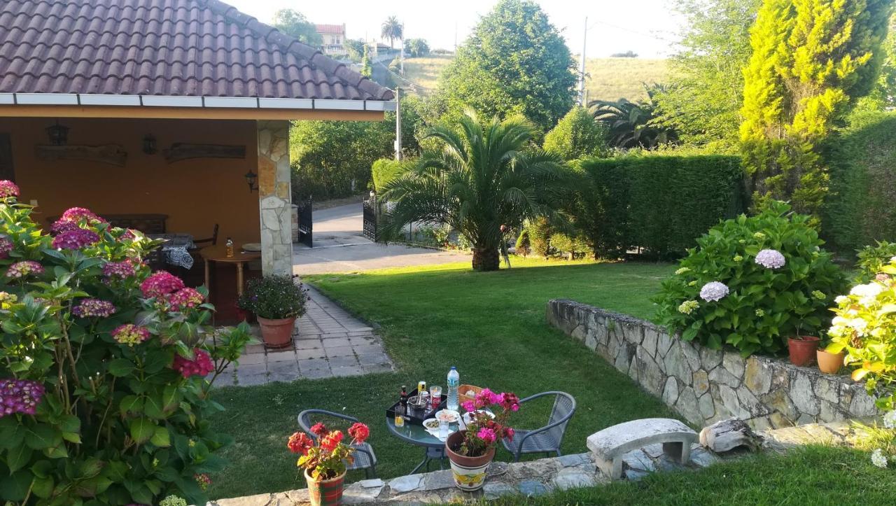 Villa Piscina Climatizada - Todo El Ano- Playa De La Nora-Chimenea- Barbacoa à Quintueles Extérieur photo