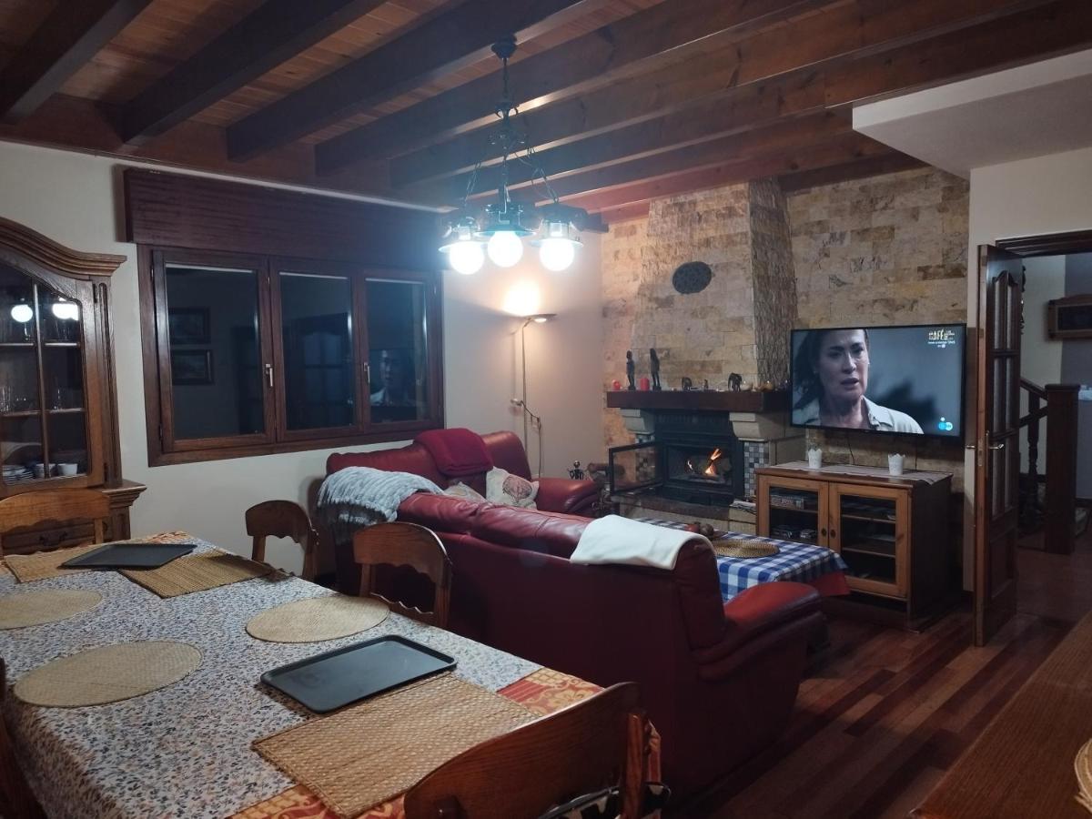 Villa Piscina Climatizada - Todo El Ano- Playa De La Nora-Chimenea- Barbacoa à Quintueles Extérieur photo