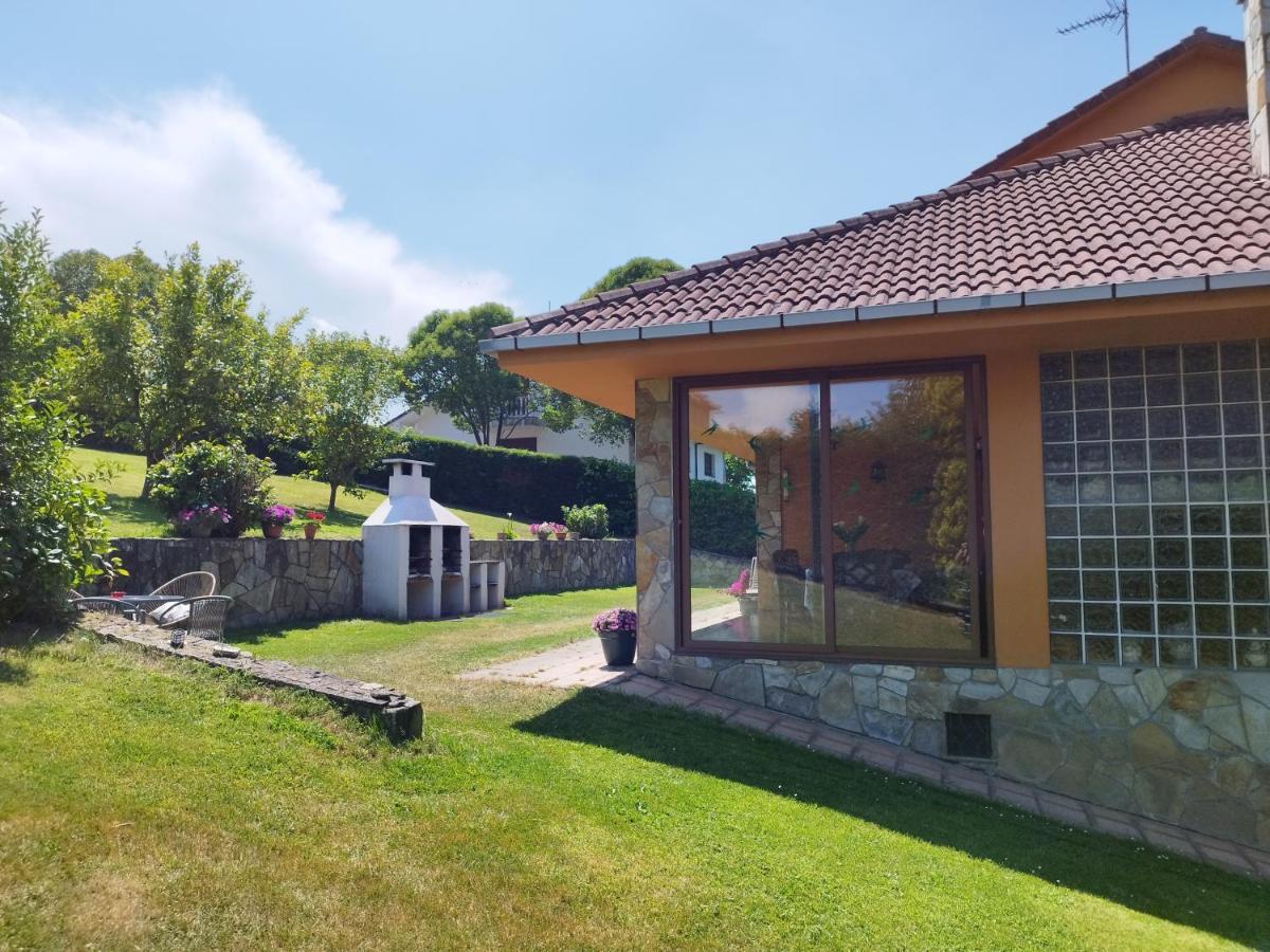 Villa Piscina Climatizada - Todo El Ano- Playa De La Nora-Chimenea- Barbacoa à Quintueles Extérieur photo